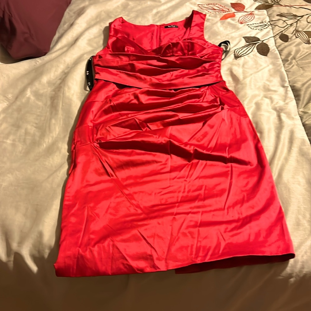 Beautiful, red dress!